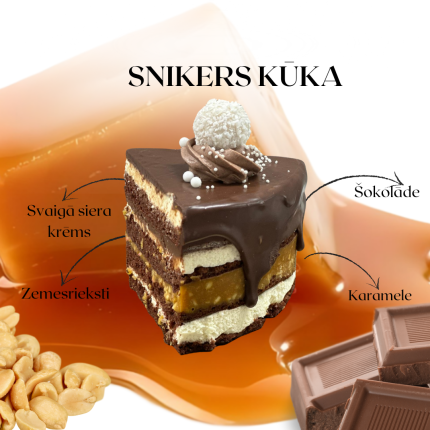 Snikers kūka