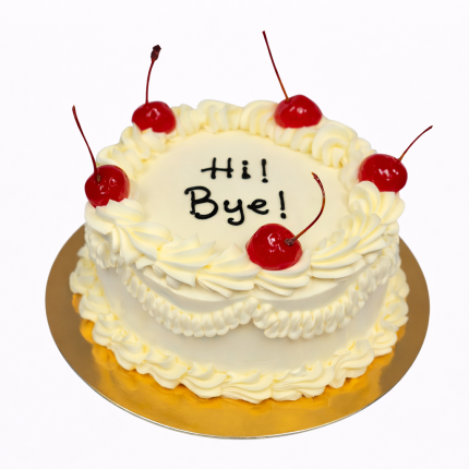 Vintage kūciņa – balta ar ķirsīšiem