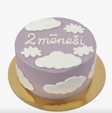 XL Bento kūciņa ar mākonīšiem