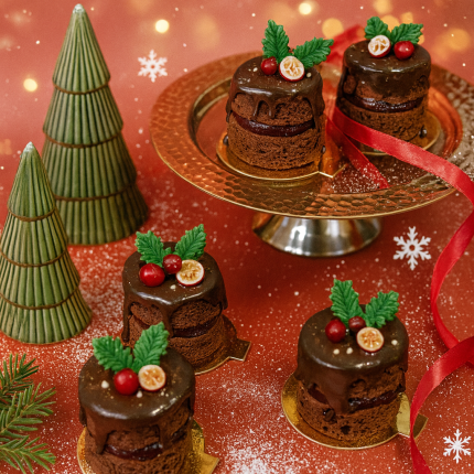 Ziemassvētku šokolādes kēksiņi