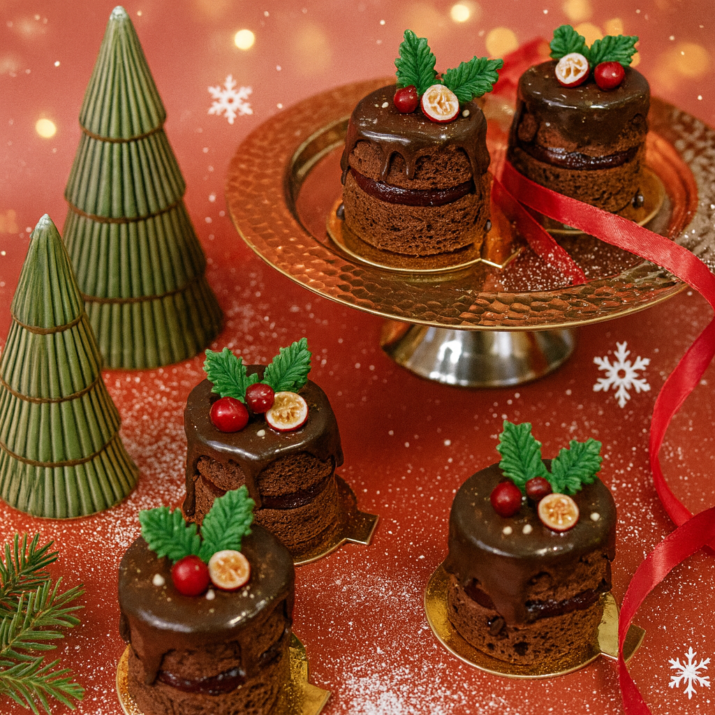 Ziemassvētku šokolādes kēksiņi