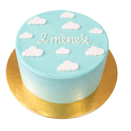 XL Bento kūciņa ar mākonīšiem