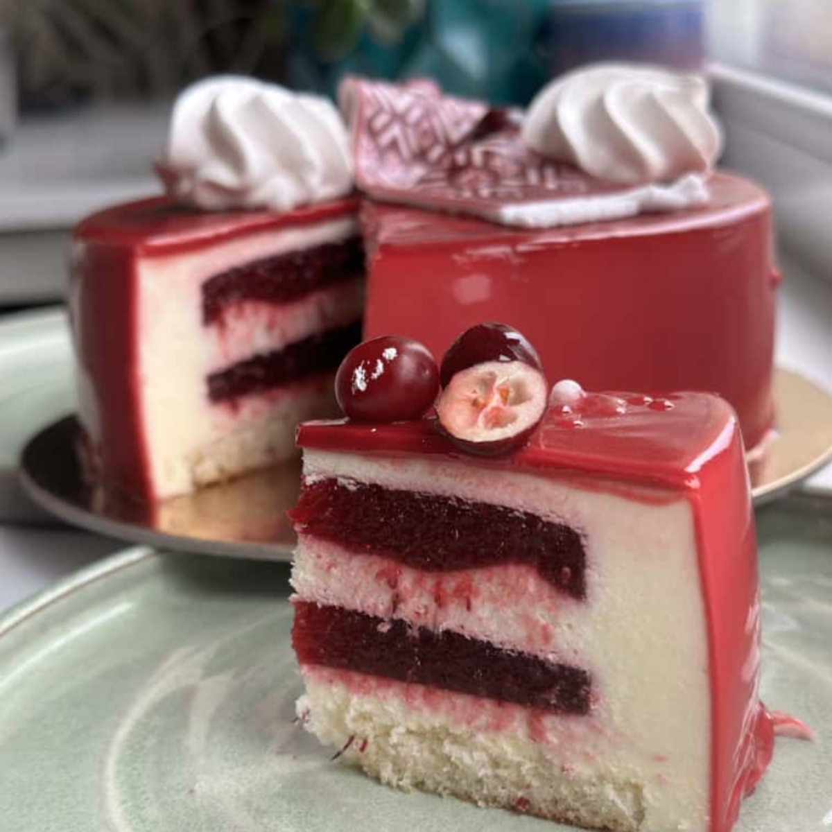 Musa kūka ar dzērveņu pildījumu - Image 2