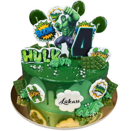 Hulk kūka ar vertikālu dizainu