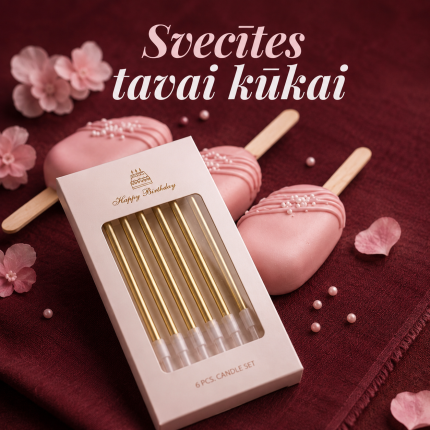 Zelta Svecītes Tavai kūkai