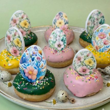 Lieldienu mini virtuļi ar cukura oliņu