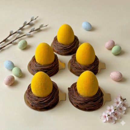 Marajukas musa oliņa ligzdiņā (6gab.)