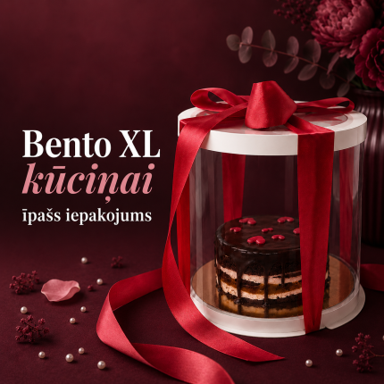 Bento XL kūciņai īpašais  dāvanu iesaiņojums