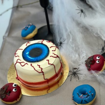 Bento XL kūka “ACS” + BEZMAKSAS 6 “Halloween” virtuļi